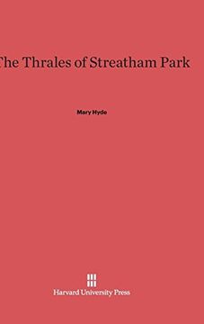 portada The Thrales of Streatham Park (en Inglés)