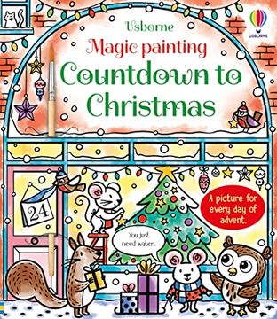portada Magic Painting Countdown to Christmas (Magic Painting Books)