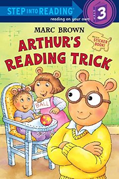 portada Arthur's Reading Trick [With Sticker(S)] (Step Into Reading, Step 3) (en Inglés)