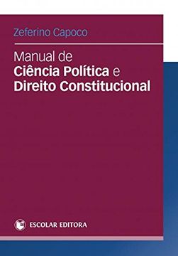 portada Manual de Ciência Política e Direito Constitucional