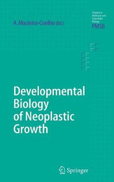 portada developmental biology of neoplastic growth