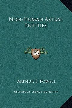 portada non-human astral entities