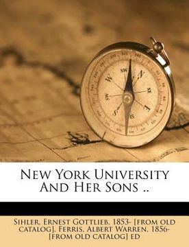 portada new york university and her sons .. (en Inglés)