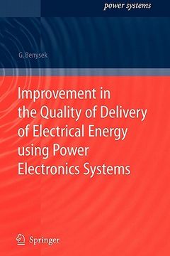 portada improvement in the quality of delivery of electrical energy using power electronics systems (in English)