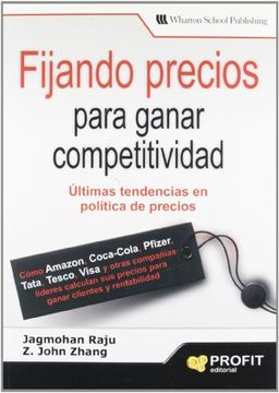 portada FIJANDO PRECIOS PARA GANAR COMPETITIVIDAD (Spanish Edition)