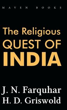 portada The Religious Quest of India (en Inglés)
