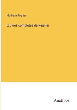 portada OEuvres complètes de Régnier (en Francés)