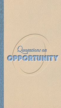 portada Opportunity (Quotes of Inspiration)