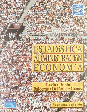 portada Estadística Para Administración y Economía (Con cd Rom), 7ed