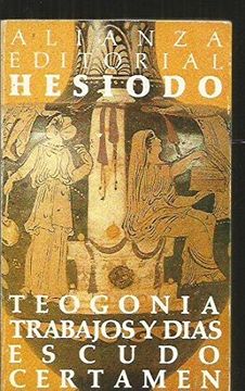 portada Teogonia trabajos y dias, escudo certamen (in Spanish)