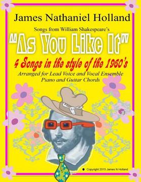 portada As You Like It 4 Songs in the style of the 1960s: For Vocal Ensemble (en Inglés)