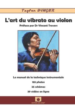portada L'art du vibrato au violon: Préface par Dr Vincent Travers (en Francés)