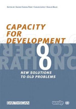 portada capacity for development: new solutions to old problems (en Inglés)