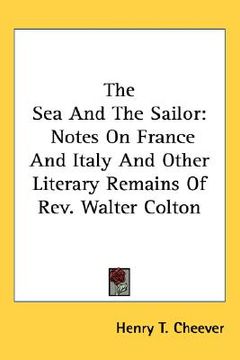 portada the sea and the sailor: notes on france