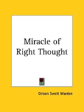 portada miracle of right thought (in English)