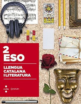 portada Llengua catalana i literatura. 2 ESO. Construïm
