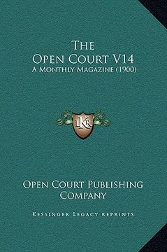 portada the open court v14: a monthly magazine (1900) (en Inglés)