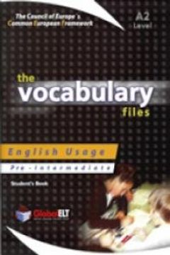 portada English Usage Vocabulary Files.. Pre - Inter (en Inglés)