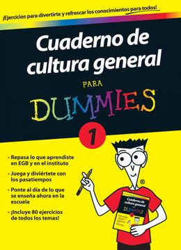 portada Cuaderno de Cultura General Para Dummies 1 (in Spanish)
