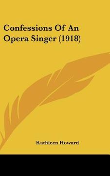 portada confessions of an opera singer (1918) (en Inglés)