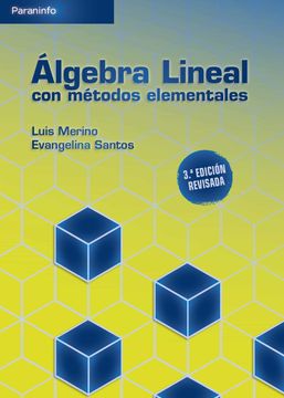 portada Álgebra Lineal con Métodos Elementales. 3a. Edición (Matemáticas)