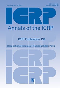 portada Icrp Publication 134: Occupational Intakes of Radionuclides: Part 2 (Annals of the Icrp) 