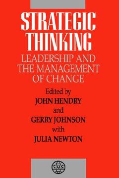 portada strategic thinking: leadership and the management of change (en Inglés)
