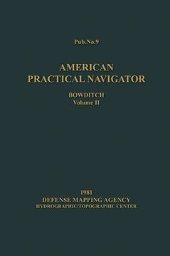portada American Practical Navigator BOWDITCH 1981 Vol2 7x10