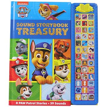 portada Nickelodeon paw Patrol - Sound Storybook Treasury 39-Button Sound Book - pi Kids (Play-A-Sound) 