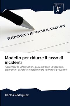 portada Modello per ridurre il tasso di incidenti (in Italian)