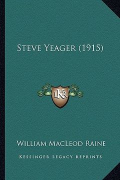portada steve yeager (1915) (en Inglés)