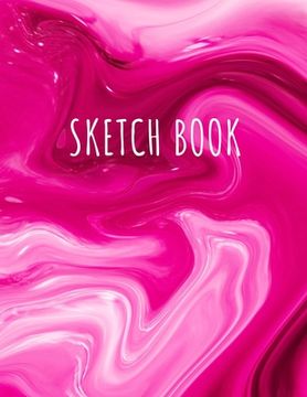 portada Sketch Book: Activity Sketch Book For Kids Watercolor Abstract Painting Instruction 8.5"x 11" 110 Pages Sketching Book From The Ima (en Inglés)