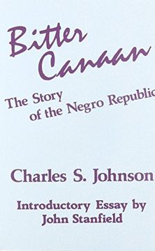 portada Bitter Canaan: Story of the Negro Republic (in English)