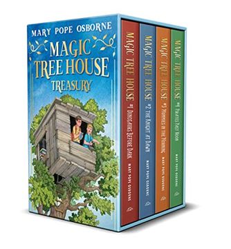 portada Magic Tree House 1-4 Treasury Boxed set (Magic Tree House (R)) (en Inglés)