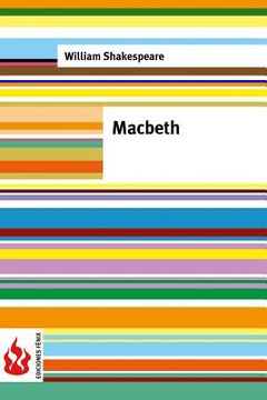 portada Macbeth: (Low Cost). Edición Limitada (in Spanish)