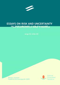 portada Essays on Risk and Uncertainty in Economics and Finance (en Inglés)