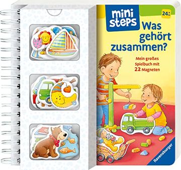 portada Was Gehört Zusammen? Mein Großes Spielbuch mit 22 Magneten. Ab 24 Monate (Ministeps Bücher) (in German)
