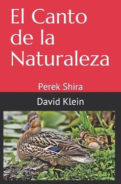 portada El Canto de la Naturaleza: Perek Shira (in Spanish)