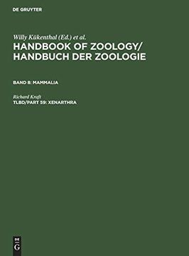 portada Handbook of Zoology / Handbuch der Zoologie. Mammalia / Xenarthra (en Alemán)