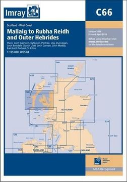 portada Imray Chart C66: Mallaig to Rudha Reidh and Outer Hebrides