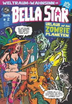 portada Bella Star 2: Urlaub auf dem Zombie Planeten (en Alemán)