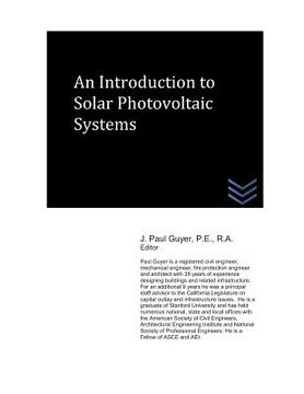 portada An Introduction to Solar Photovoltaic Systems (en Inglés)
