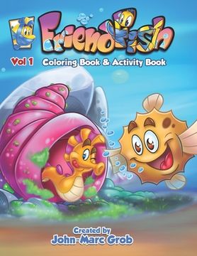 portada FriendFish Coloring book 1 (en Inglés)