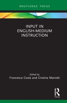 portada Input in English-Medium Instruction (Routledge Focus on English-Medium Instruction in Higher Education) (in English)