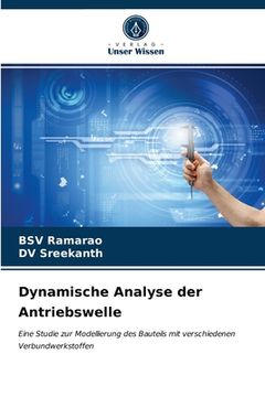 portada Dynamische Analyse der Antriebswelle (en Alemán)