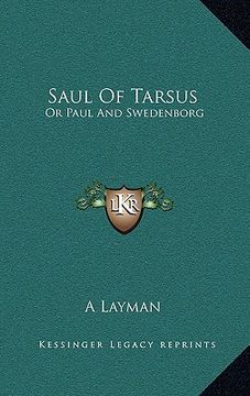 portada saul of tarsus: or paul and swedenborg
