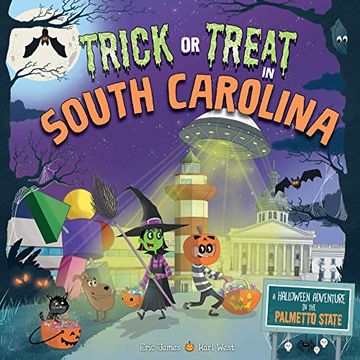 portada Trick or Treat in South Carolina: A Halloween Adventure in the Palmetto State (in English)