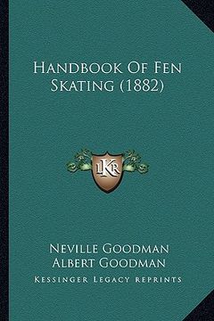 portada handbook of fen skating (1882)