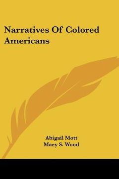 portada narratives of colored americans (en Inglés)