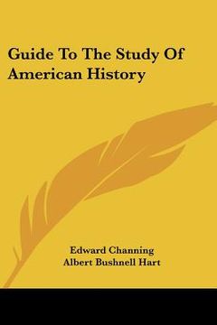 portada guide to the study of american history (en Inglés)